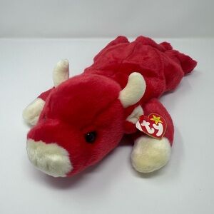 TY Beanie Baby Snort the Bull 1998